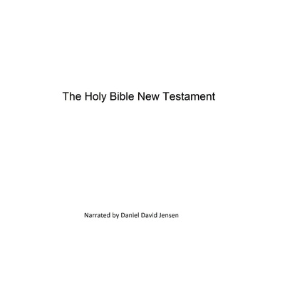 The Holy Bible New Testament