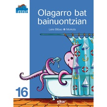 Olagarro bat bainuontzian