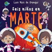 Seis niños en Marte